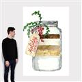 Picture of Holiday Cookies in a Jar _GroupedProduct_Rectangle_Portrait_Canvas_