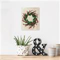 Picture of Holly Wreath _GroupedProduct_Rectangle_Portrait_Canvas_