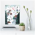 Picture of Winter Ski Resort _GroupedProduct_Rectangle_Portrait_Canvas_
