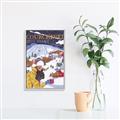 Picture of Christmas in Courchevel, France _GroupedProduct_Rectangle_Portrait_Canvas_Framed_