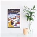 Picture of Christmas in Courchevel, France _GroupedProduct_Rectangle_Portrait_Canvas_Framed_