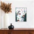 Picture of Winter Ski Resort _GroupedProduct_Rectangle_Portrait_Canvas_Framed_