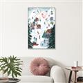 Picture of Winter Ski Resort _GroupedProduct_Rectangle_Portrait_Canvas_Framed_