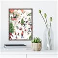 Picture of Mountain Ski Village _GroupedProduct_Rectangle_Portrait_Canvas_Framed_