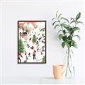 Picture of Mountain Ski Village _GroupedProduct_Rectangle_Portrait_Canvas_Framed_