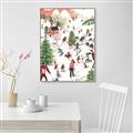 Picture of Mountain Ski Village _GroupedProduct_Rectangle_Portrait_Canvas_Framed_