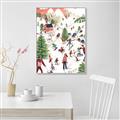 Picture of Mountain Ski Village _GroupedProduct_Rectangle_Portrait_Canvas_Framed_