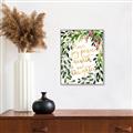 Picture of Holiday Wishes Wreath _GroupedProduct_Rectangle_Portrait_Canvas_Framed_