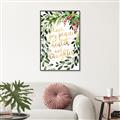 Picture of Holiday Wishes Wreath _GroupedProduct_Rectangle_Portrait_Canvas_Framed_