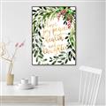 Picture of Holiday Wishes Wreath _GroupedProduct_Rectangle_Portrait_Canvas_Framed_