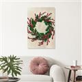 Picture of Holly Wreath _GroupedProduct_Rectangle_Portrait_Unframed_Print_Only_