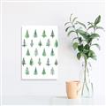 Picture of Christmas Trees _GroupedProduct_Rectangle_Portrait_Unframed_Print_Only_