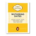 Picture of Wuthering Shites Typography Poster _GroupedProduct_Rectangle_Portrait_Canvas_