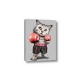 Picture of Boxing cat _GroupedProduct_Rectangle_Portrait_Canvas_