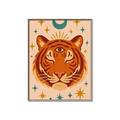 Picture of The third eye tiger _GroupedProduct_Rectangle_Portrait_Canvas_Framed_