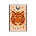 Picture of The third eye tiger _GroupedProduct_Rectangle_Portrait_Canvas_Framed_