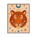 Picture of The third eye tiger _GroupedProduct_Rectangle_Portrait_Canvas_Framed_