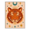Picture of The third eye tiger _GroupedProduct_Rectangle_Portrait_Canvas_Framed_