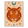 Picture of The third eye tiger _GroupedProduct_Rectangle_Portrait_Canvas_Framed_
