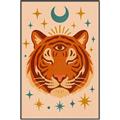 Picture of The third eye tiger _GroupedProduct_Rectangle_Portrait_Canvas_Framed_