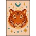 Picture of The third eye tiger _GroupedProduct_Rectangle_Portrait_Canvas_Framed_