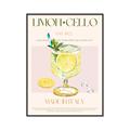 Picture of  Limoncello Drink _GroupedProduct_Rectangle_Portrait_Canvas_Framed_