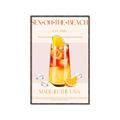 Picture of Sex on the Beach Drink _GroupedProduct_Rectangle_Portrait_Canvas_Framed_