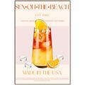 Picture of Sex on the Beach Drink _GroupedProduct_Rectangle_Portrait_Canvas_Framed_