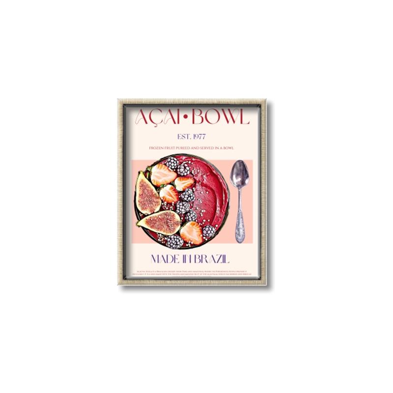 Picture of Acai Bowl _GroupedProduct_Rectangle_Portrait_Canvas_Framed_