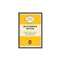Picture of Wuthering Shites Typography Poster _GroupedProduct_Rectangle_Portrait_Canvas_Framed_