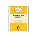 Picture of Wuthering Shites Typography Poster _GroupedProduct_Rectangle_Portrait_Canvas_Framed_