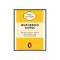 Picture of Wuthering Shites Typography Poster _GroupedProduct_Rectangle_Portrait_Canvas_Framed_