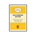 Picture of Wuthering Shites Typography Poster _GroupedProduct_Rectangle_Portrait_Canvas_Framed_