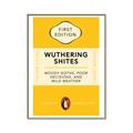 Picture of Wuthering Shites Typography Poster _GroupedProduct_Rectangle_Portrait_Canvas_Framed_