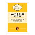 Picture of Wuthering Shites Typography Poster _GroupedProduct_Rectangle_Portrait_Canvas_Framed_