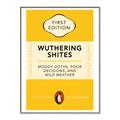 Picture of Wuthering Shites Typography Poster _GroupedProduct_Rectangle_Portrait_Canvas_Framed_