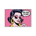 Picture of Too Cool To Care _GroupedProduct_Rectangle_Landscape_Canvas_Framed_