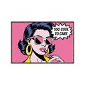 Picture of Too Cool To Care _GroupedProduct_Rectangle_Landscape_Canvas_Framed_