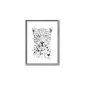 Picture of Lovely leopard _GroupedProduct_Rectangle_Portrait_Canvas_Framed_