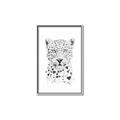 Picture of Lovely leopard _GroupedProduct_Rectangle_Portrait_Canvas_Framed_
