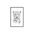Picture of Lovely leopard _GroupedProduct_Rectangle_Portrait_Canvas_Framed_