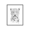 Picture of Lovely leopard _GroupedProduct_Rectangle_Portrait_Canvas_Framed_