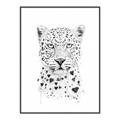 Picture of Lovely leopard _GroupedProduct_Rectangle_Portrait_Canvas_Framed_