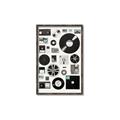 Picture of Retro Data _GroupedProduct_Rectangle_Portrait_Canvas_Framed_