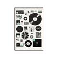 Picture of Retro Data _GroupedProduct_Rectangle_Portrait_Canvas_Framed_
