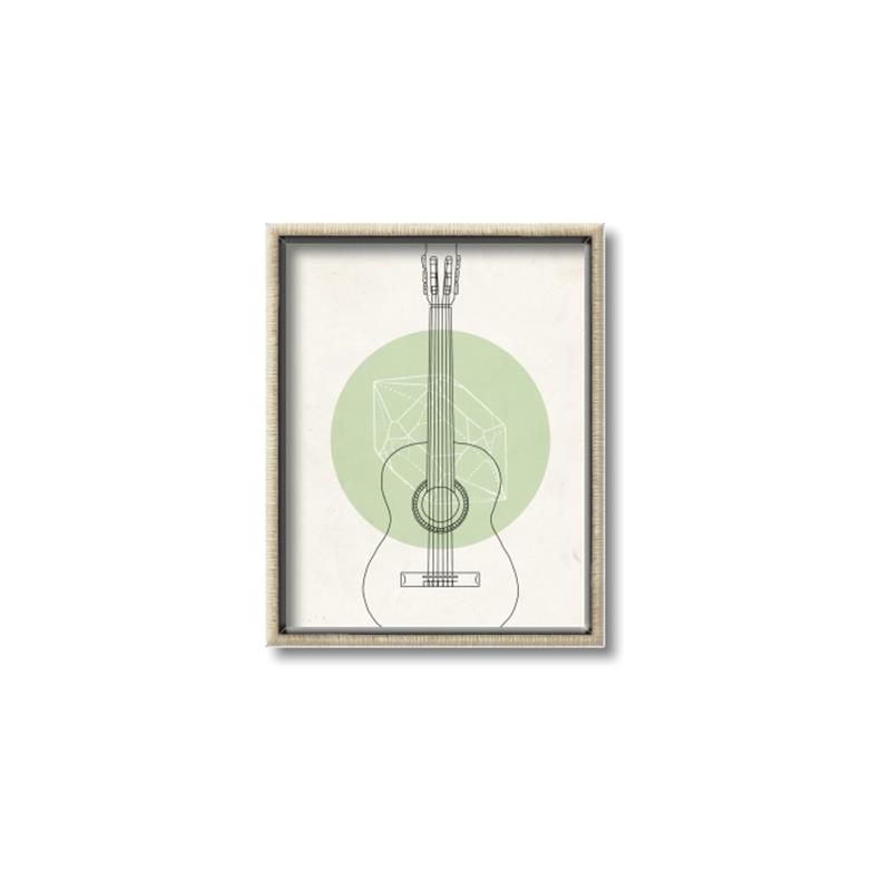 Picture of Guitar _GroupedProduct_Rectangle_Portrait_Canvas_Framed_