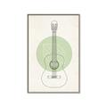 Picture of Guitar _GroupedProduct_Rectangle_Portrait_Canvas_Framed_