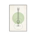 Picture of Guitar _GroupedProduct_Rectangle_Portrait_Canvas_Framed_