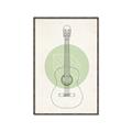 Picture of Guitar _GroupedProduct_Rectangle_Portrait_Canvas_Framed_