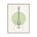 Picture of Guitar _GroupedProduct_Rectangle_Portrait_Canvas_Framed_